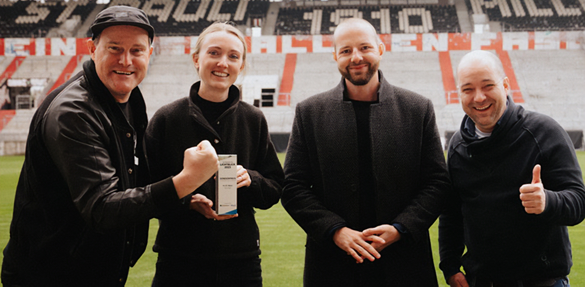 Oke Göttlich, Franziska Altenrath, Moritz Rebhan und Joachim Lammert