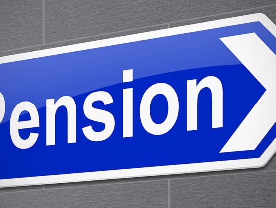 Pension-Schild