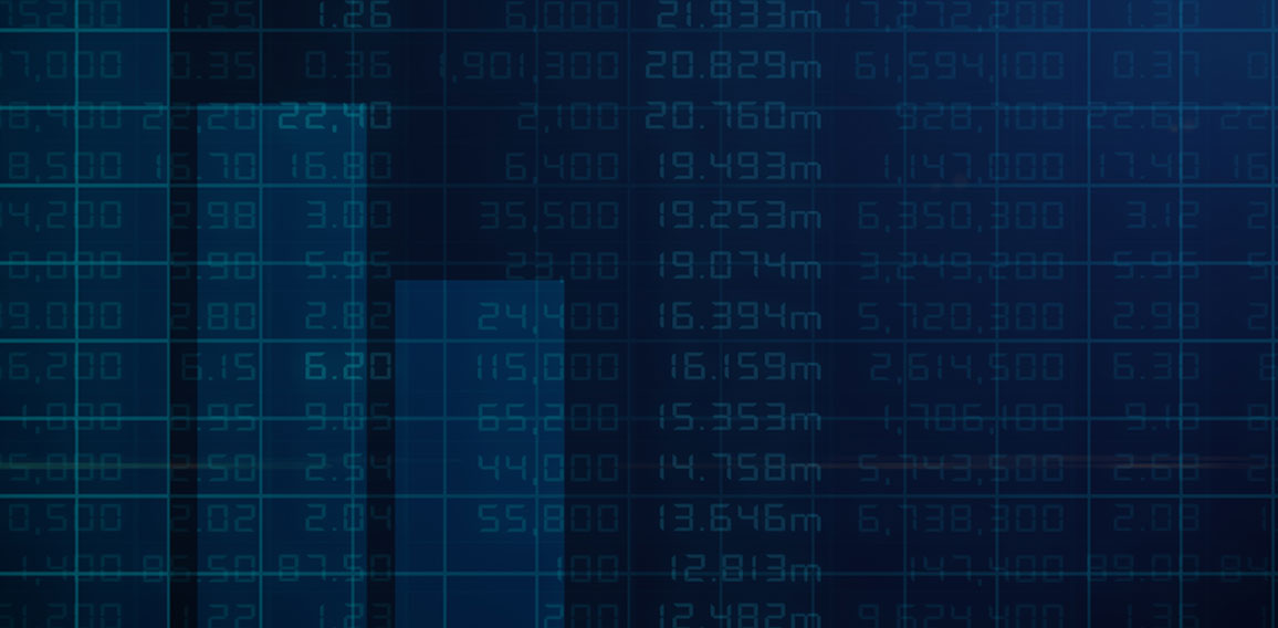 Stock market financial analysis indicator background