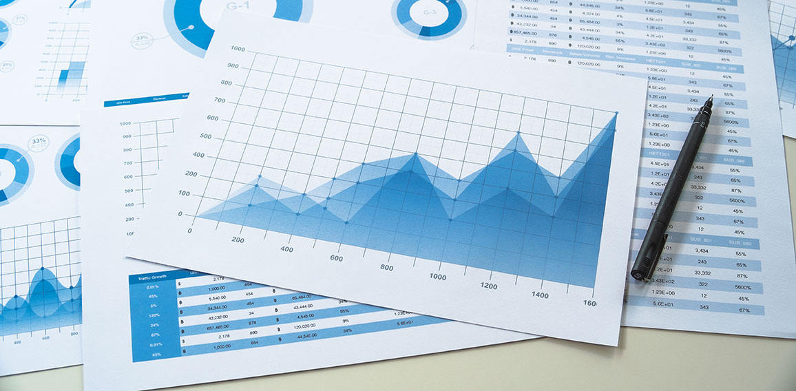 businessman working data document graph chart report marketing r