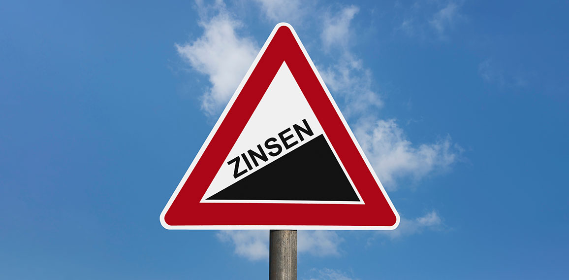 Zinsen bergauf | interest rate uphill