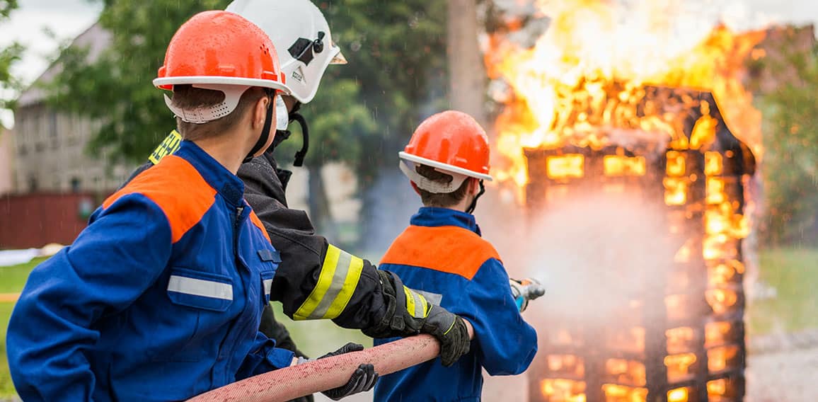 Jugendfeuerwehr im Einsatz