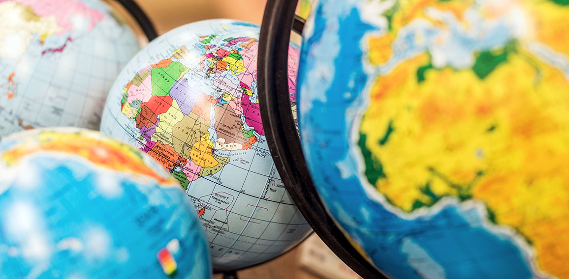 Classroom globes