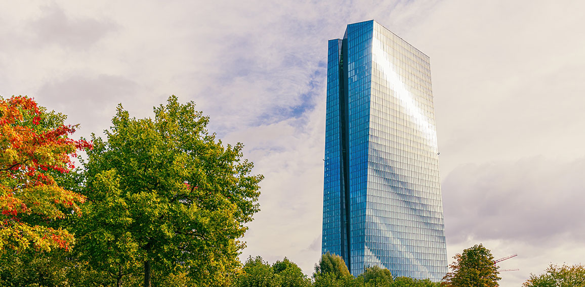 European Central Bank in Frankfurt a. Main, Germany