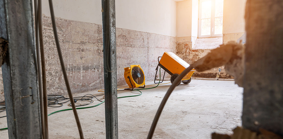 Old real estate apartment, prepared and ready for renovate