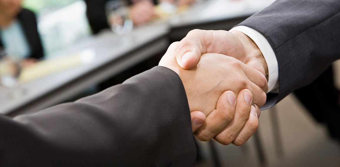 Business People Shaking Hands