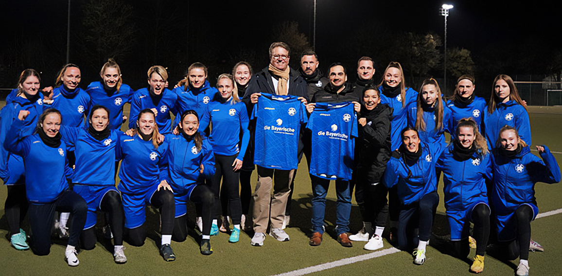 Die Bayerische wird Hauptsponsor des FFC Wacker München