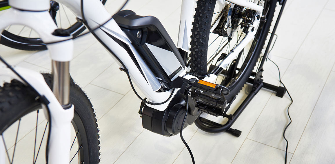 Charge battery electric bike