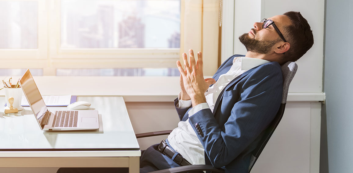 Businessman Relaxing