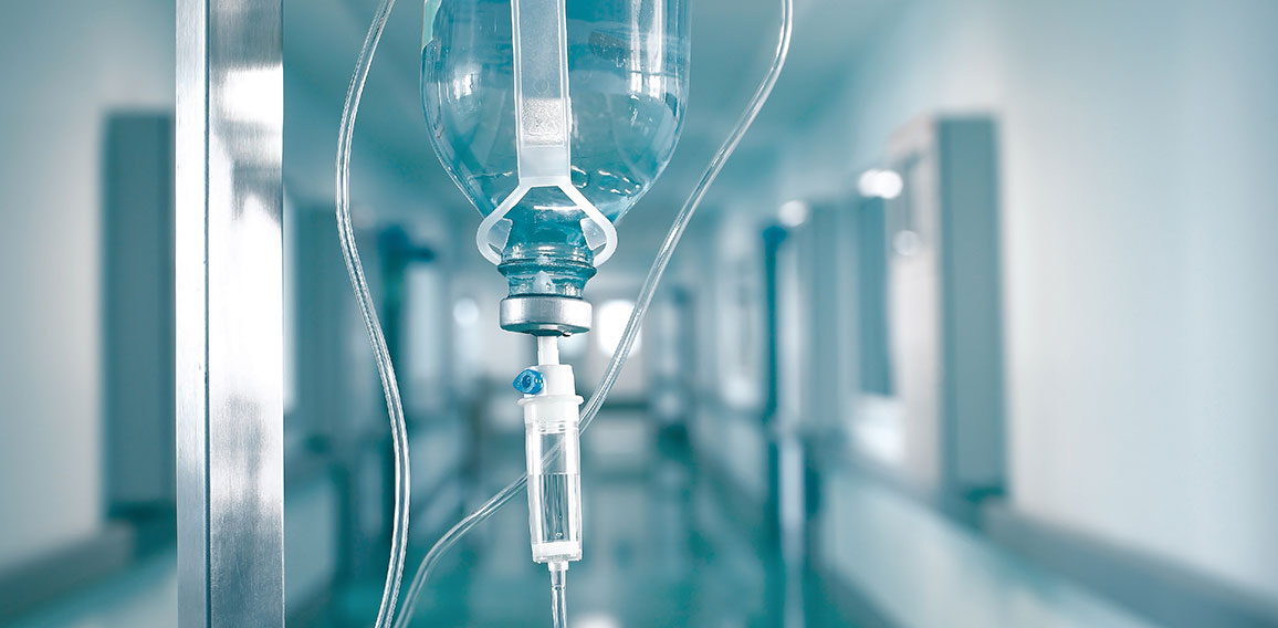 Intensive therapy with intravenous drugs in iv Drip