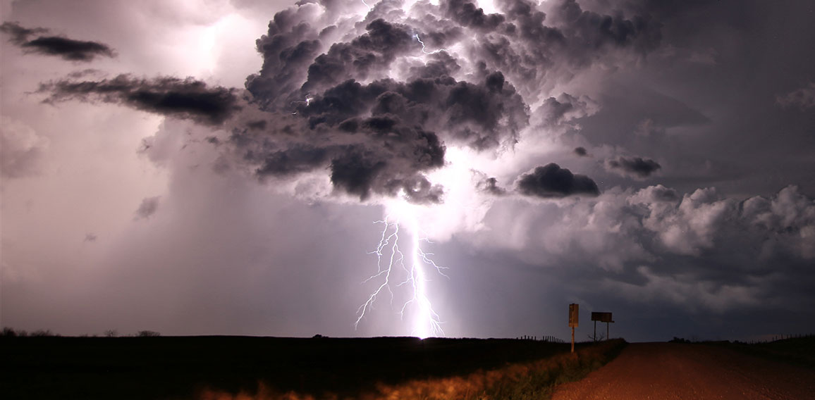 Prairie Storm Clouds Canada