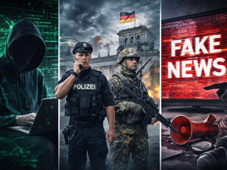 Hybride Bedrohungen verbinden Cyberangriffe, Desinformation und sicherheitspolitische Risiken – laut Umfrage sehen viele Bürger Deutschland darauf nur begrenzt vorbereitet.