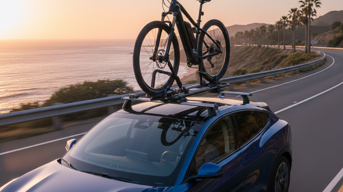 Mehr Gewicht, höhere Risiken: E-Bikes stellen neue Anforderungen an Fahrradträger und Versicherungsschutz.