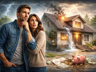 Viele Eigenheimbesitzer fühlen sich gut informiert – unterschätzen jedoch zentrale Risiken wie Starkregen, Leitungswasserschäden oder finanzielle Belastungen im Schadenfall.