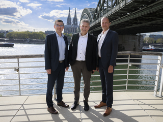 Christoph Kürz, Joachim Gallus und Oliver Wagner (v. l. n. r.), Vorstandsmitglieder DEVK Pensionsfonds-AG